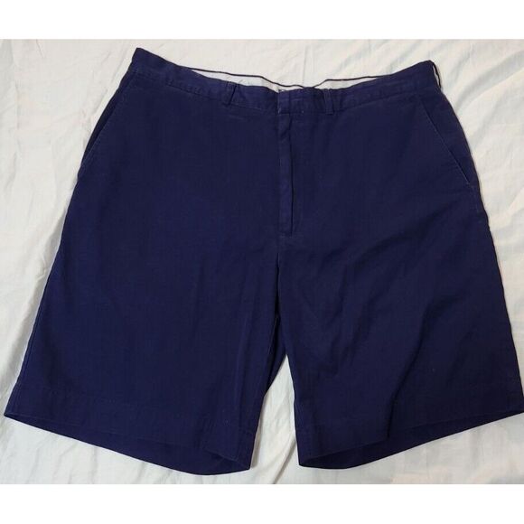 Polo Ralph Lauren Other - Polo Ralph Lauren Shorts Men's 38 Blue Navy Cotton Chino Relaxed Fit Casual Wear